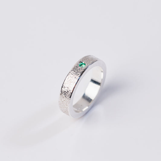 Pulvis - Anello con pietra